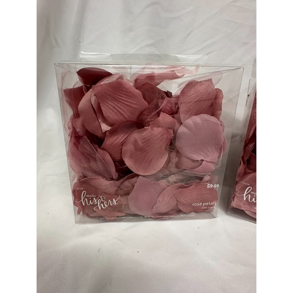 Lot of 2+ Boxes of His & Her Red Rose Flower Petals - Picture 2 of 3